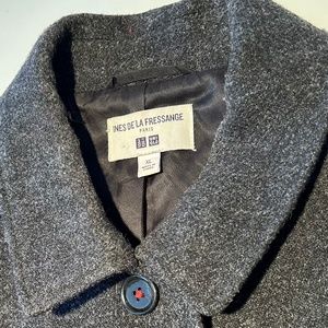 Like new Ines de la Fressange / Uniqlo collaboration wool coat - Size XL
